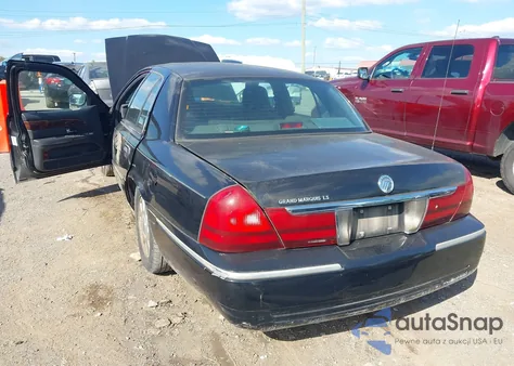 2005 Mercury Grand Marquis Ls/Lse из США, поврежденный, VIN 2MHHM75W75X648944